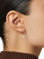 925 Silver Elise hoops