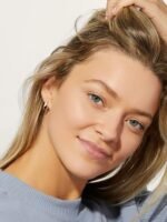 925 Silver Geometric Hoop Earrings - Image 4