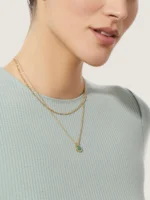925 Silver Aria Aventurine Necklace - Image 3