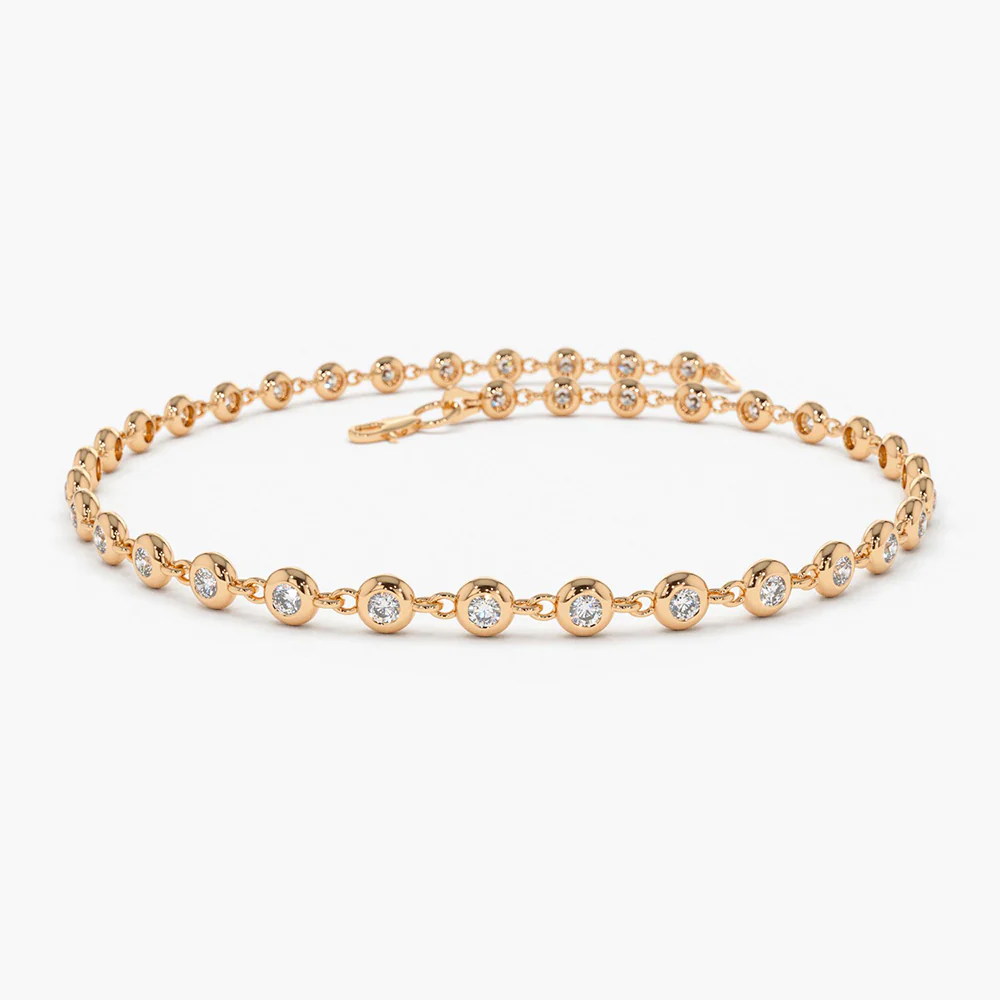 400548_bb61021734784d7f8c014869240f7e0dmv2.webp 925 Silver Diamond Tennis Bracelet - Image 1
