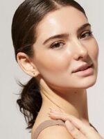 925 Silver Tiny Stud Earrings - Image 4