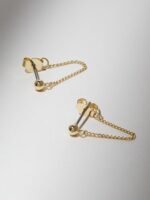 925 Silver Ball Stud Earrings - Image 4