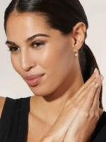 925 Silver Papillon Hoops - Image 2