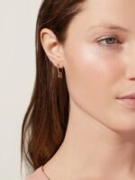 925 Silver Mismatched Hoop Earrings - Image 3