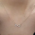 925 Silver Infinity Necklace