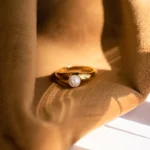 925 Silver Pearl Signet Ring - Image 6