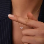 925 Silver Classic Trio Diamond Necklace - Image 2