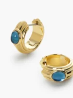 925 Silver Kinsley Hoops - Image 4