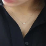 925 Silver Diamond Necklace - Image 2