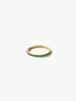 Minette Eternity Green Ring - Image 5