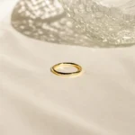 925 Silver Minimal Stacking Ring - Image 2