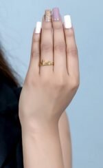 925 Sterling Silver Custom Name Ring - Image 4