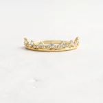 925 Silver Diamond Coronet Band - Image 2