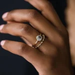 925 Sterling Silver Astra Ring with White Sapphire - Image 4