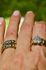 925 Silver Holy Stone Eternity Ring - Image 5