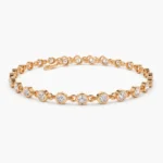 925 Silver Diamond Tennis Bracelet - Image 6