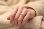 925 Silver Green Stone Ring - Image 5