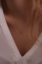 925 Silver Star Necklace Chain - Image 2