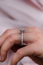925 Silver 2.50Ct Round Cut Diamond Engagement Ring - Image 3