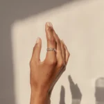 925 Silver Curb Chain Name Ring - Image 6