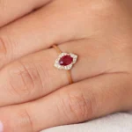 925 Silver Ruby Ring - Image 3