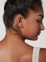 925 Silver Wide Hoop Earrings - Image 5