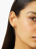 925 Silver Brann Hoops - Image 3