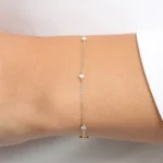 925 Silver The Yard Solitaire Bracelet