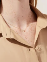 925 Silver Diamond Solitaire Necklace - Image 3