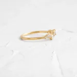 925 Sterling Silver En Pointe Band - Image 6
