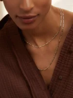 925 Silver Leo Regular Short Necklace