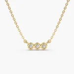 925 Silver Diamond Necklace