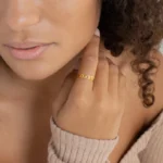 Rose, Silver, Gold Stacking Rings - Image 4