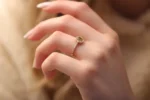 925 Silver Green Stone Ring - Image 3