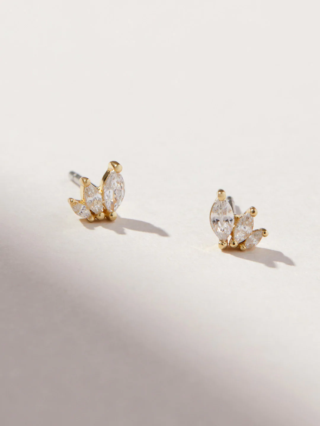 400548_e017e46e89b54c74bb48b6988ba766b1mv2.webp 925 Silver Amore Marquise Diamond Studs - Image 1
