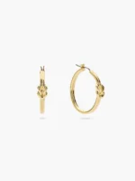 925 Silver Natasha Hoops - Image 2