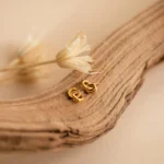 925 Silver Double Hoop Dangle Huggies Earrings - Image 5