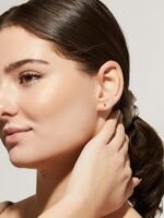 925 Silver Tiny Stud Earrings - Image 3