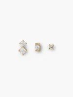 925 Silver Sia Link Earring Set - Image 5