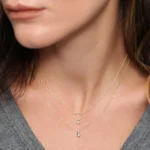 925 Silver Circle Necklace - Image 4