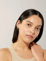 925 Silver Classic Hoops Set - Image 5