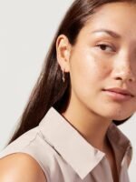 925 Silver Lightning Bolt Earring - Image 5