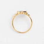 925 Silver Clear Water Ring - Image 4