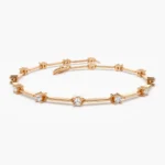 925 Silver Diamond Infinity Bracelet - Image 8