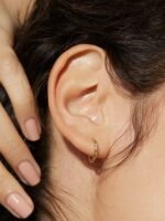 925 Silver Celestial Hoop Earrings - Image 2