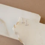 925 Silver Stella Star Earrings Studs - Image 4