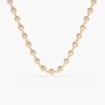 925 Silver Diamond Tennis Necklace - Image 7