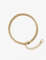 925 Silver Box Chain Bracelet - Image 2