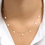 925 Silver Coin Disc Choker Necklace - Image 6