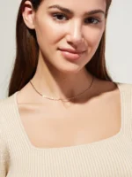 925 Silver Laura Slim Necklace - Image 3